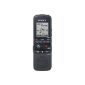Sony ICDPX312 2GB Digital Recorders (M2 / Micro SD card slot, USB 2.0) Black (Office supplies & stationery)