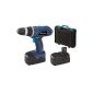 Einhell BT-CD 18 1H cordless drill, NiCd, 18 V, 1.3 Ah, 2 courses, 9 Nm Charging time 1 hour, 2nd battery in the boot (tool)