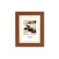 Photo frame 28x35 cm and A4 - Hendon Golden oak Decor (0558), total size 34x41x1,4 cm, with Passepartout (size 21x29,7 cm DIN A4) in Ivory style frame Portrait Frame Picture Frame Photo Frame