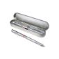TRIXES 4 in 1 Red Laser Pointer Pen PDA Stylus Led Silver Teaching Gadget Pen (Office Supplies)