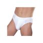 HERMKO 3300 Men Slip 100% cotton, Sportslip without interfering with soft collar for men (Textiles)