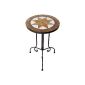Giardino mosaic side table, multicolored, 38x56x38 cm (garden products)