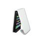 SODIAL (TM) White / cover / šŠtui Leather Case for Apple iPhone 3G 3GS (Electronics)