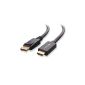 Cable Matters DisplayPort to HDMI Cable - 2m (Electronics)
