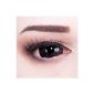 Meralens A0269 Black sclera contact lenses care products with container without strength, 1er Pack (1 x 2 pieces) (Health and Beauty)