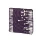 Hama Up to Fashion nylon bag for CD / DVD to 24 CD / DVD purple (Accessories)