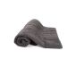 Sauna towel gray terry cotton 500g / m2 towel 80 x 200 cm (Textiles)