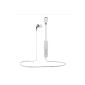 Bluetooth 4.1 A2DP headset Patuoxun® Sport Sweat-proof Wet-Proof Wireless Stereo In-ear headphones with microphone [Noise Reduction & Echo Cancellation] for iPhone 6 6 PLUS 4S 5 5G 5S 5C, Samsung Galaxy S3 S4 S5 Note 2 3, HTC ONE M7 M8 - Voice response (White) (Electronics)