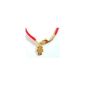 Red Gold Hamsa Bracelet Hamsa Hand Of Fatima pendant evil eye (jewelry)