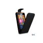 Nokia Lumia 635 Black Premium Leather Wallet Case Flip Top Pouch + Screen Protector & Cloth BY SHUKAN® (Black) (Electronics)