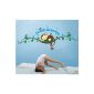 Huayang New monkey sweet dreams wall sticker decoration for children (Kitchen)