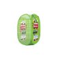 Country Club children's pop-up laundry baskets, various colors and prints green