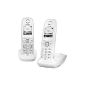 Gigaset AS405 Duo Cordless phones DECT / GAP White (Electronics)