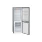 Bomann KG 320 refrigerator-freezer / A ++ / 163 kWh / year / 112 L refrigerator / freezer 48 L / silver (Misc.)