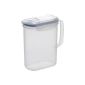 EMSA CLIP & CLOSE 506 773 Classic Fridge jug with scale and non-drip spout (freeze suitable, dishwasher safe, microwaveable) (household goods)