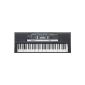 Yamaha Arranger keyboard PSRE243 No 61 Keys 5 W Dynamic Black (Electronics)