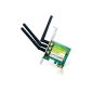 TP-Link TL-WDN4800 N900 Wireless Dual Band PCI-E adapter (up to 450Mbit / s at 2.4 GHz or 5 GHz, 3 External antenna for best wireless reception, Windows 8.1 / 8 / Vista / 7 / XP) (Personal Computers )