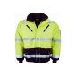 Pilot-visibility jacket to EN 471 in neon yellow / navy, Gr.  S-XXXL (Misc.)