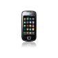 Samsung Galaxy 3 i5800 Smartphone (touchscreen, 3 megapixel camera, Android 2.1) Deep black (Electronics)