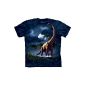 Brachiosaurus Dinosaur Kids T-Shirt of The Mountain (Textiles)