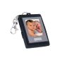 August DP150A - 1.5 Inch Digital Photo Frame - Photo Frame with Keychain - Black (Electronics)