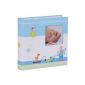 Panodia Baby plugin photo album - for 200 photos 10 x 15 - Blue - Baby Album - Einsteckalbum - Album (Electronics)