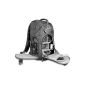 Mantona Rhodolit SLR camera backpack (. For SLR with lens attached, additional lenses, flash and accessories system including rain cover) black (accessories)