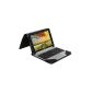 The original Gecko Covers Acer Aspire Switch 10 HD Case for Acer Aspire Switch 10 SW5-012 Tablet Cover Case Case Case with Tastaurschutz / Keyboard Protection - With original Gecko application and standing - and presentation function in the color black / black (Accessories)