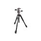 Manfrotto MK055XPRO3-3W 055 Aluminum Tripod with 3 segments and MHXPRO3-3W 3-way pan head (Accessories)