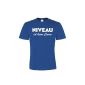 LEVEL is no cream T-shirt Royal Blue Gr.  S-XXL - with saying / slogans - witty / funny (Misc.)