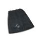 Framsohn sauna towel FUN Sarong Body Wraps for gentlemen, color: gray anthazit, embroidered with your request Monogram in Silver Grey