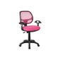Children swivel chair COOL, pink
