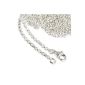 925 Sterling Silver Charm Necklace 50cm