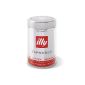 Illy ground coffee, roasting normal (medium) tin with silver / red band, 250 g (Food & Beverage)
