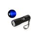 LE LED UV Flashlight with 9 LEDs, UV lamp, ultraviolet rays, 395nm, LED flashlights (equipment)