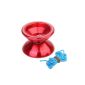 Magic Yoyo t5 Overlord Professional Yo-Yo Aluminum Red (Toy)