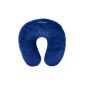 daydream travel neck pillow (with microbeads), blue (Health and Beauty)