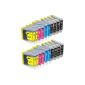 20 printer cartridges compatible with Brother LC-1000 LC-970 (Office supplies & stationery)