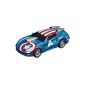 Carrera Go - 20061255 - Car and Miniature Circuit - Marvel - The Avengers - Captain America (Toy)