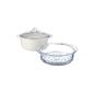 Pyrex RSP100 Pyroflam Dampfgarset (Casserole with glass lid and steam insert round) (household goods)