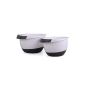 Mixing bowls, which can be used without further "securing measures" good