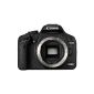 Canon EOS 500D SLR Digital Camera Body Only 15.5 Mpix Black (Electronics)