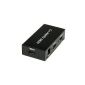 KanaaN 1x2 HDMI splitter / converter, 1-2 Y-Adapter - 3D - 1080p FullHD 1.3b, 2 connection points / 2 port (HD Audio Signal Dolby Digital DTS) (Electronics)