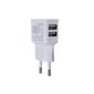 2A Dual Port Micro USB Wall Charger EU Plug For Galaxy S3 S4 Siii notes 2 (3 Electronics)