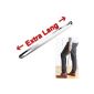 Shoehorn EXTRA LONG 70 cm, Big shoehorn with a long handle made of metal (Misc.)