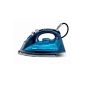 Siemens TB56280 steam iron sensor Secure (2750 watts max., Shot of steam 150g, Active Control for increased safety, Titanium glissée soleplate) blue (household goods)