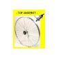 26 inch bicycle wheel Alu rear withdraw completely silver spoked (Misc.)