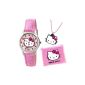 Hello Kitty - HK001 - Kid Watch - Quartz Analog - Bracelet Polyurethane Rose (Watch)