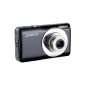 Somikon digital camera DC-128.s with 15 MP, 5x opt.  Zoom, Stabilizer (electronic)