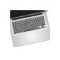 kwmobile® thin silicone keyboard protector - protects against dirt and dust - for Apple MacBook - Notebook - transparent (Electronics)